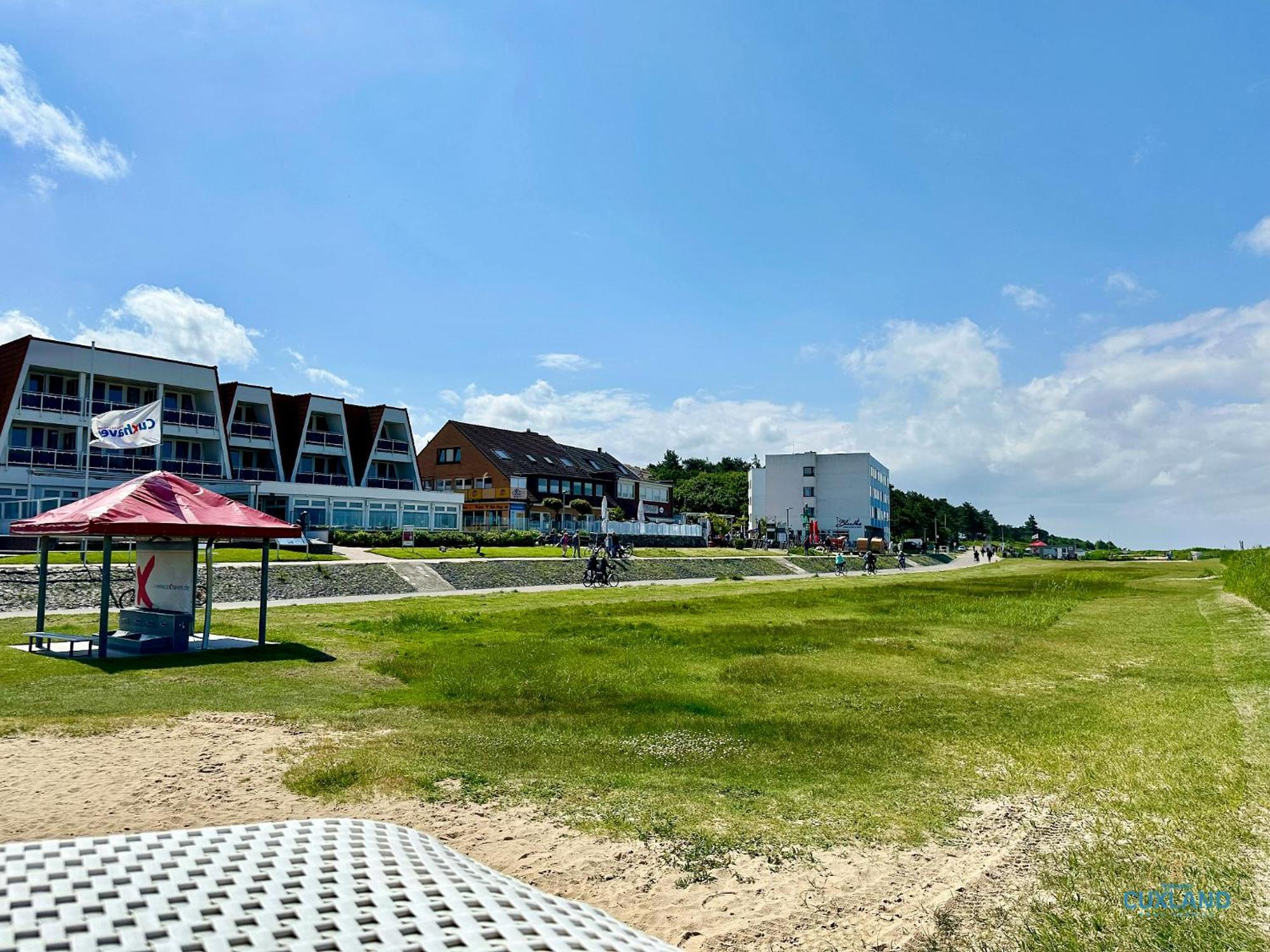 Apartamento Auszeit Am Wernerwald Im Haus Frauenpreiss Cuxhaven Exterior foto